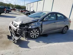 Salvage cars for sale at Apopka, FL auction: 2017 Hyundai Accent SE