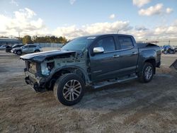 Salvage trucks for sale at Harleyville, SC auction: 2016 GMC Canyon SLT