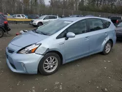 Toyota salvage cars for sale: 2012 Toyota Prius V