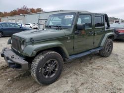 Salvage cars for sale from Copart Hampton, VA: 2016 Jeep Wrangler Unlimited Sahara