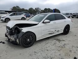 Carros salvage a la venta en subasta: 2017 Mercedes-Benz C300