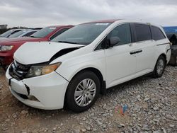 Salvage cars for sale at Tanner, AL auction: 2015 Honda Odyssey LX