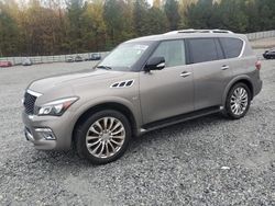 Infiniti qx80 salvage cars for sale: 2015 Infiniti QX80