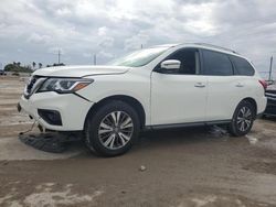 Salvage cars for sale at Riverview, FL auction: 2017 Nissan Pathfinder S