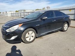 Salvage cars for sale at Bakersfield, CA auction: 2013 Hyundai Sonata Hybrid