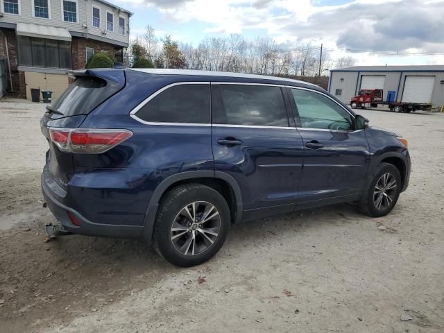 2016 Toyota Highlander XLE