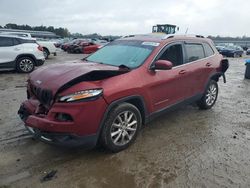 Jeep salvage cars for sale: 2015 Jeep Cherokee Limited