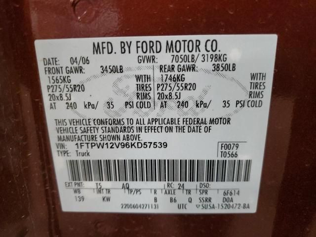 2006 Ford F150 Supercrew