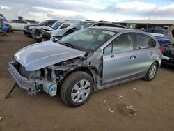 Salvage cars for sale at Brighton, CO auction: 2012 Subaru Impreza