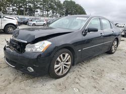 Salvage cars for sale at Loganville, GA auction: 2009 Infiniti M35 Base