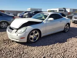 Salvage cars for sale at Phoenix, AZ auction: 2005 Lexus SC 430