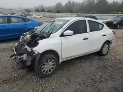 Salvage cars for sale from Copart Memphis, TN: 2017 Nissan Versa S