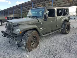 Salvage Cars with No Bids Yet For Sale at auction: 2015 Jeep Wrangler Unlimited Sahara