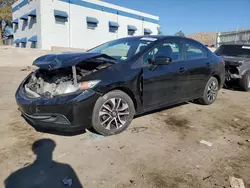 Salvage cars for sale from Copart Albuquerque, NM: 2015 Honda Civic EX