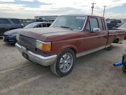 Salvage trucks for sale at San Antonio, TX auction: 1990 Ford F150