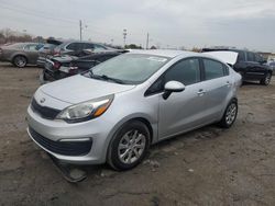 Salvage cars for sale at Indianapolis, IN auction: 2016 KIA Rio LX