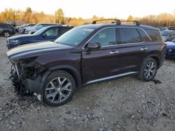 Salvage cars for sale at Candia, NH auction: 2021 Hyundai Palisade SEL