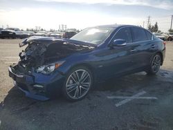 Salvage cars for sale from Copart Rancho Cucamonga, CA: 2017 Infiniti Q50 Premium