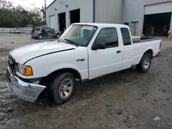 Salvage cars for sale from Copart Savannah, GA: 2004 Ford Ranger Super Cab