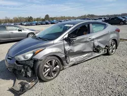 Salvage cars for sale at Lumberton, NC auction: 2014 Hyundai Elantra SE