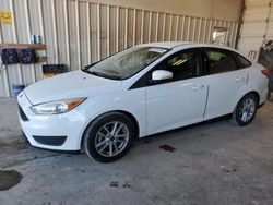 Salvage cars for sale at Abilene, TX auction: 2017 Ford Focus SE