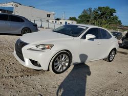 Salvage cars for sale from Copart Opa Locka, FL: 2014 Lexus IS 250