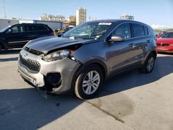 KIA Vehiculos salvage en venta: 2017 KIA Sportage LX