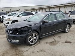 Salvage cars for sale from Copart Louisville, KY: 2013 Volkswagen Passat SEL