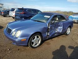 Salvage cars for sale at Chicago Heights, IL auction: 2001 Mercedes-Benz CLK 430