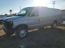 Salvage cars for sale from Copart Chicago Heights, IL: 2013 Ford Econoline E350 Super Duty Van