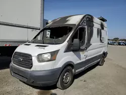 Salvage trucks for sale at San Diego, CA auction: 2015 Ford Transit T-250