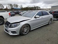 Mercedes-Benz salvage cars for sale: 2016 Mercedes-Benz S 550 4matic