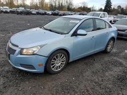 Chevrolet Cruze eco salvage cars for sale: 2011 Chevrolet Cruze ECO