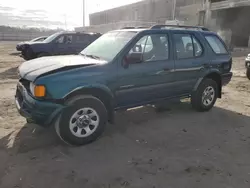 Salvage cars for sale at Fredericksburg, VA auction: 1998 Isuzu Rodeo S