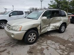 Salvage cars for sale at Lexington, KY auction: 2003 Toyota Highlander Limited