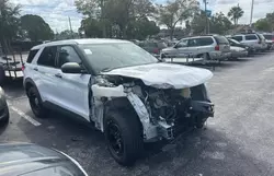 Copart GO Cars for sale at auction: 2022 Ford Explorer Police Interceptor