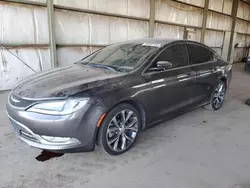 Chrysler Vehiculos salvage en venta: 2016 Chrysler 200 C