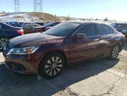 Salvage Cars with No Bids Yet For Sale at auction: 2015 Honda Accord EX