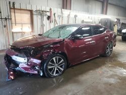 Salvage cars for sale at Elgin, IL auction: 2019 Nissan Maxima S