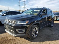 Salvage cars for sale at Elgin, IL auction: 2018 Jeep Compass Limited