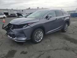 2021 Lexus RX 450H L Luxury en venta en Vallejo, CA