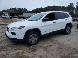 Salvage cars for sale at Seaford, DE auction: 2015 Jeep Cherokee Sport