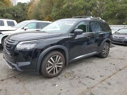 Salvage cars for sale at Austell, GA auction: 2023 Nissan Pathfinder Platinum