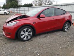 Tesla salvage cars for sale: 2022 Tesla Model Y