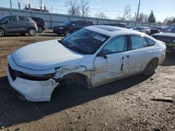 Salvage cars for sale at Lansing, MI auction: 2023 Honda Accord Hybrid EXL