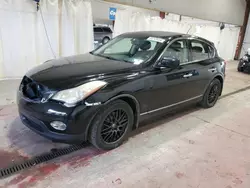 Salvage cars for sale at Angola, NY auction: 2011 Infiniti EX35 Base