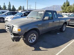 Salvage trucks for sale at Rancho Cucamonga, CA auction: 2008 Ford Ranger Super Cab