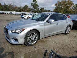 2018 Infiniti Q50 Luxe en venta en Hampton, VA