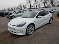 Salvage Cars with No Bids Yet For Sale at auction: 2021 Tesla Model 3