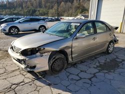 Salvage cars for sale from Copart Hurricane, WV: 2003 Toyota Camry LE